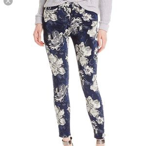 Floral 7 for All Mankind floral jacquard skinny